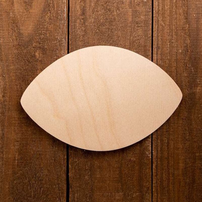 18 in. Unfinished Football