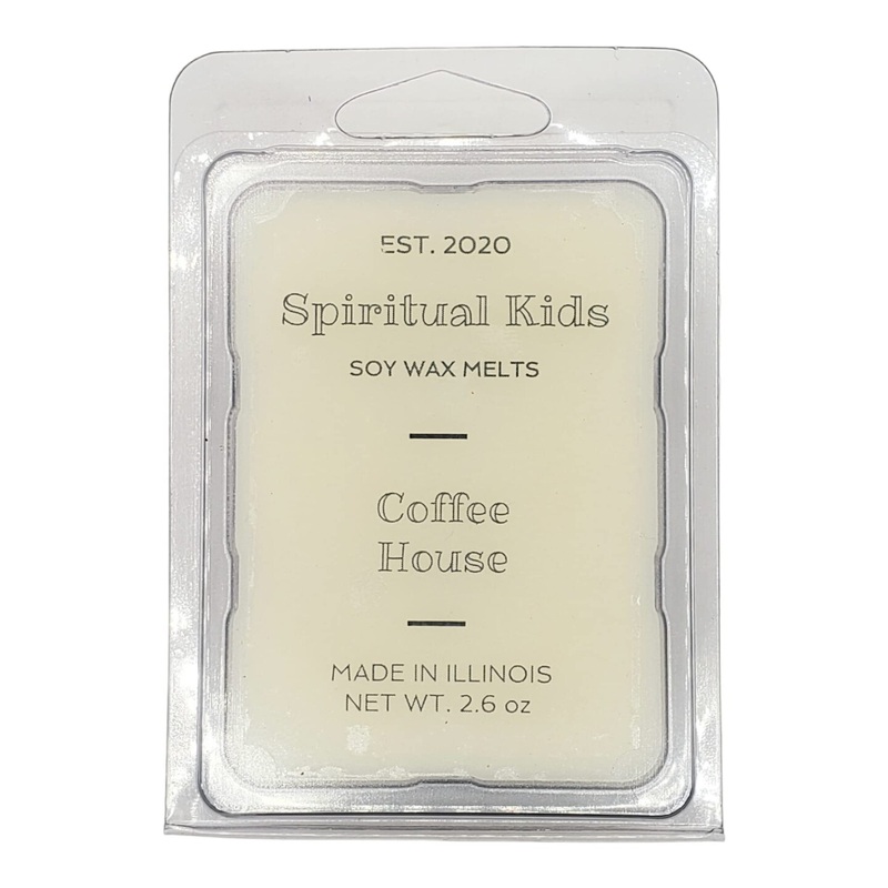 Coffee House Soy Wax Melts 2.6oz 6 cubes Hand Poured with Fragrant/Essential Oils! | Birthday Gift | Christmas Gift |
