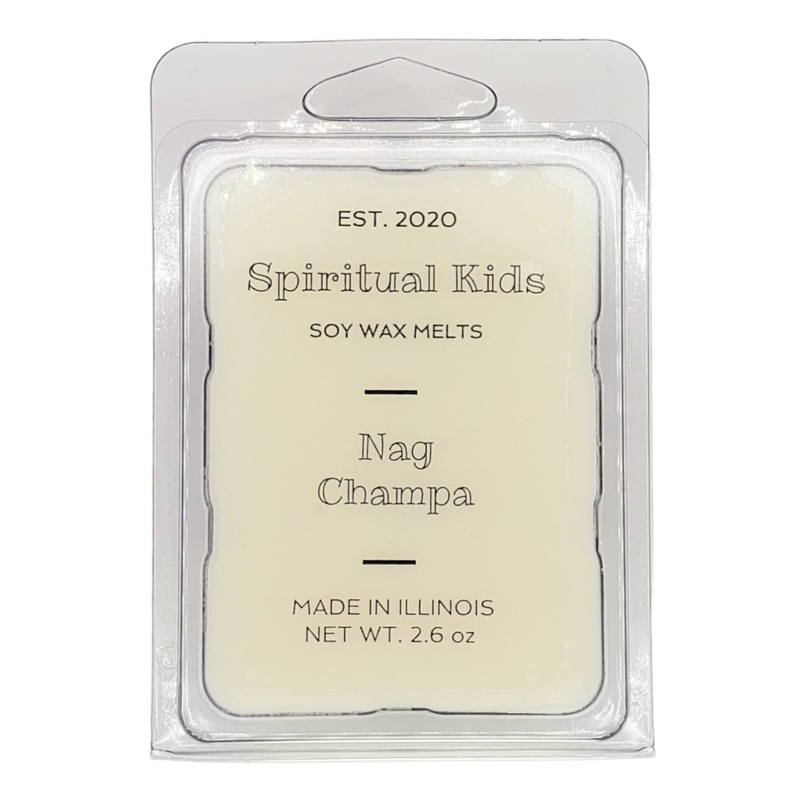 Nag Champa Soy Wax Melts 2.6oz 6 cubes Hand Poured with Fragrant/Essential Oils! | Herbal Wax Melts | Hippy Wax Melts | Birthday Gift | Christmas Gift |