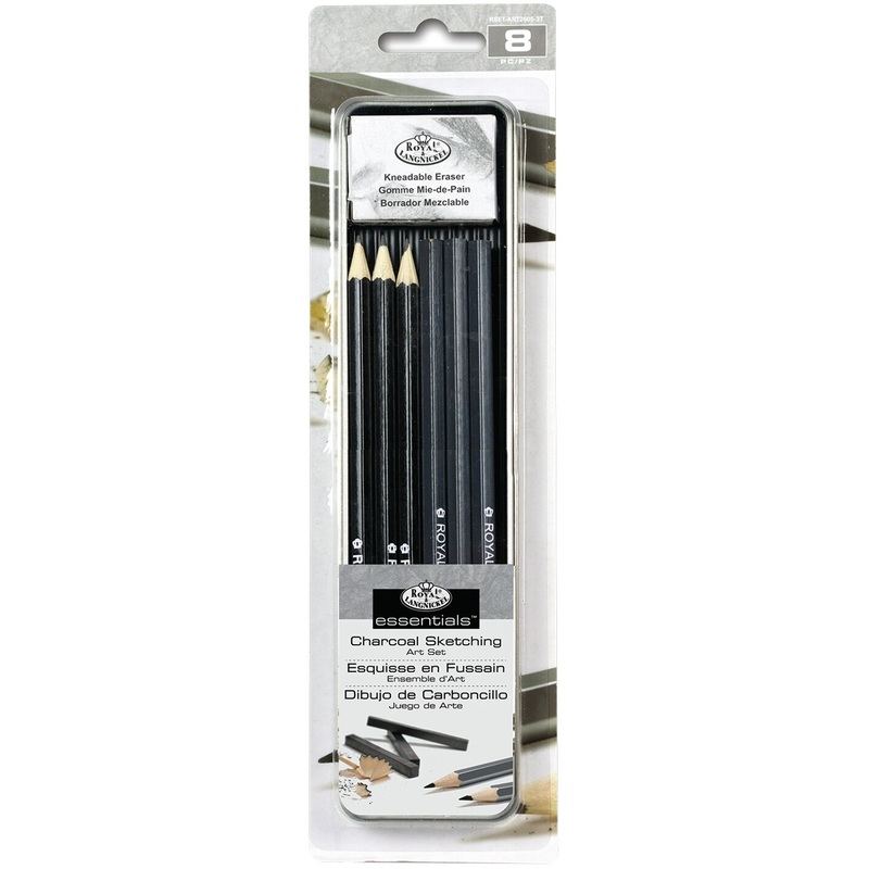 Royal & Langnickel(R) Sketching & Charcoal Set W/Tin