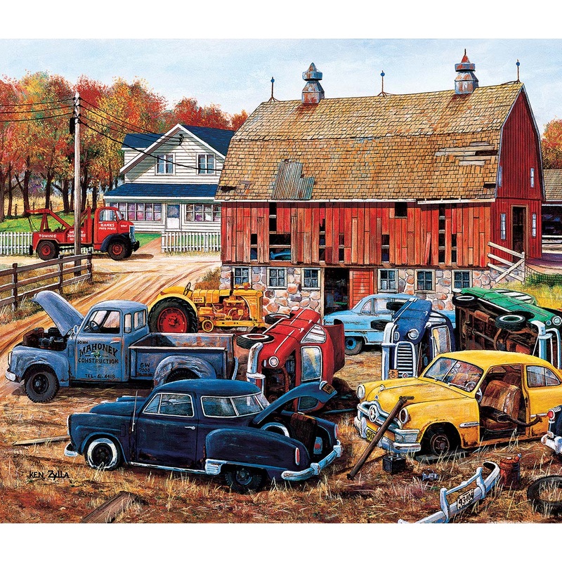 Sunsout Barnyard Treasures 25 pc   Jigsaw Puzzle 99398