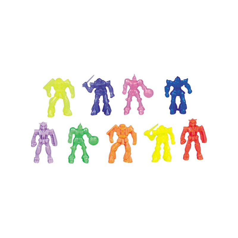 12 Deep Space Explorer Astronaut Toy Robots Set Costume Accessory