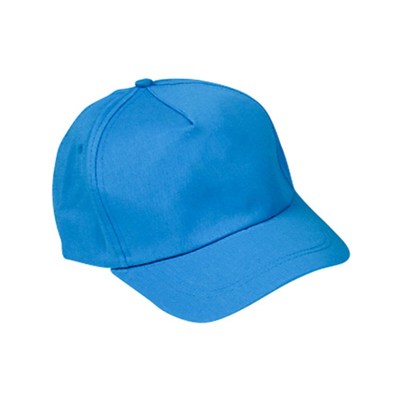 Adults Light Blue Color Baseball Hat Costume Accessory