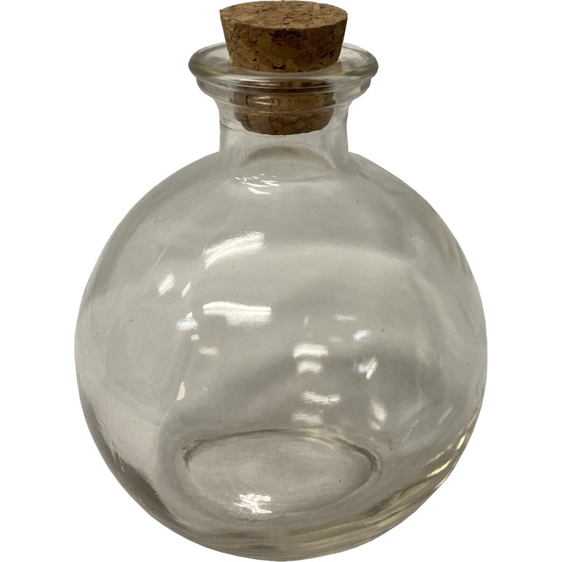 Glass Potion Bottle With Cork