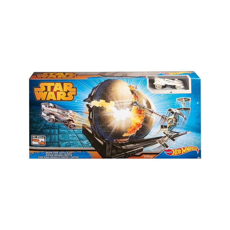 Hot Wheels Star Wars Death Star Battle Blast Track Set