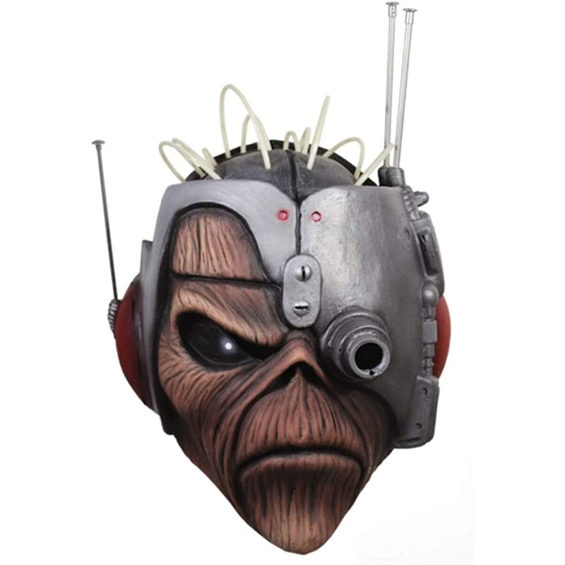 Iron Maiden Somewhere In Time Eddie Mask Costume Accessory