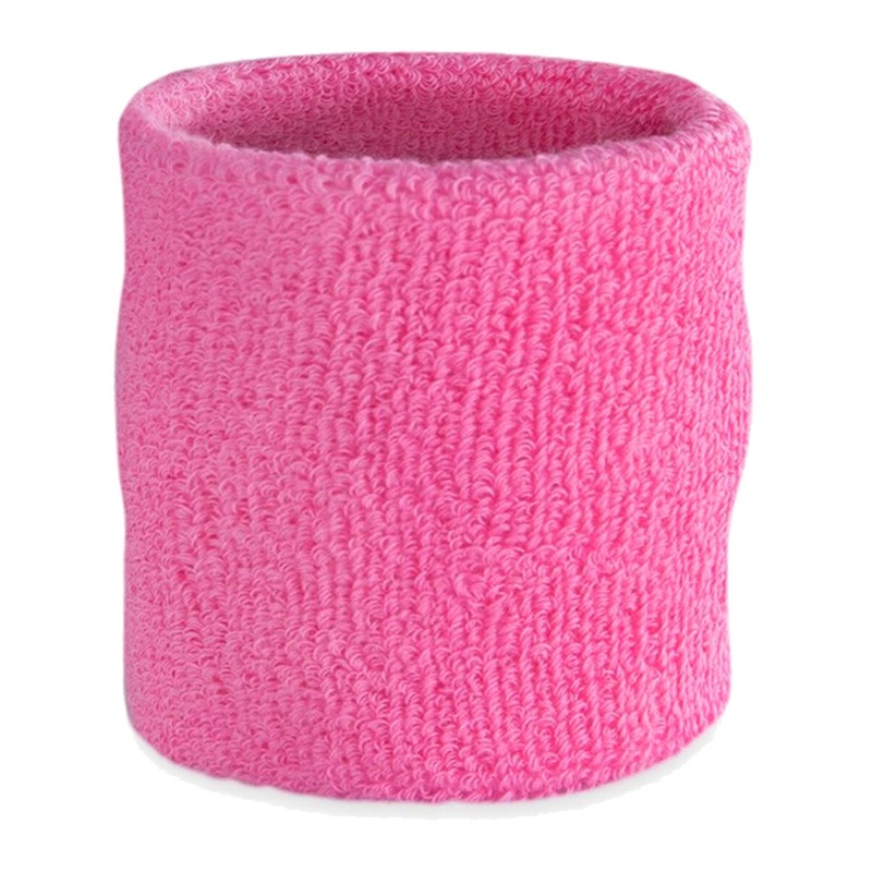 Pink Colorful Wrist Guard Wristguard Wrist Band Wristband Costume Accessory