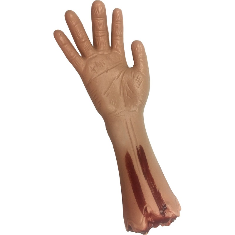 Deluxe Realistic Bloody Short Severed Cut Off Arm Decoration