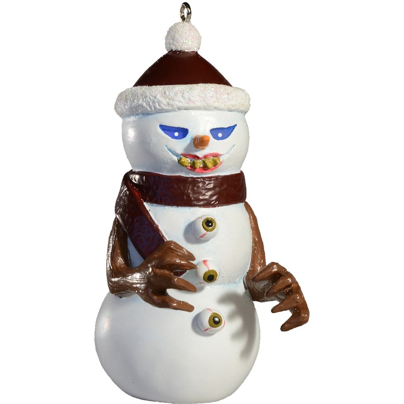HorrorNaments Snow Woman Halloween Christmas Tree Ornament Decoration