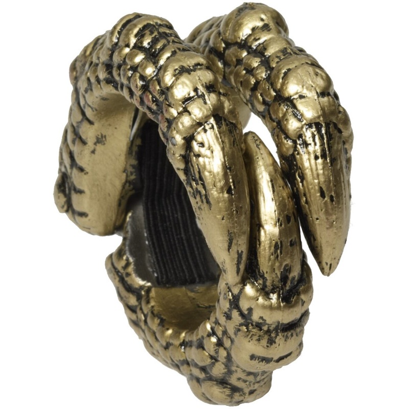 Medieval Fantasy Warrior Thrones Game Dragon Claw Cuff Bracelet