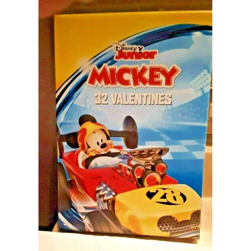Mickey Mouse Clubhouse 32 Pack Of Valentines Day Cards