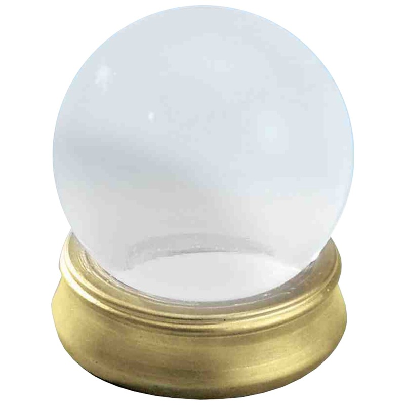 Mystic Woman Gypsy Fortune Teller Crystal Ball Decoration