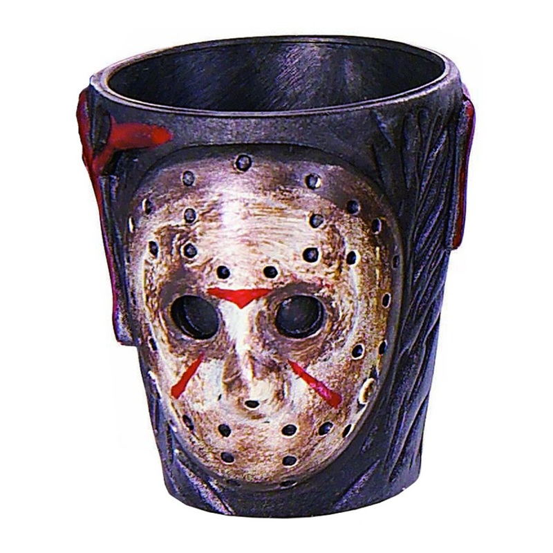 New Friday the 13th Jason Voorhees Shot Glass Shotglass