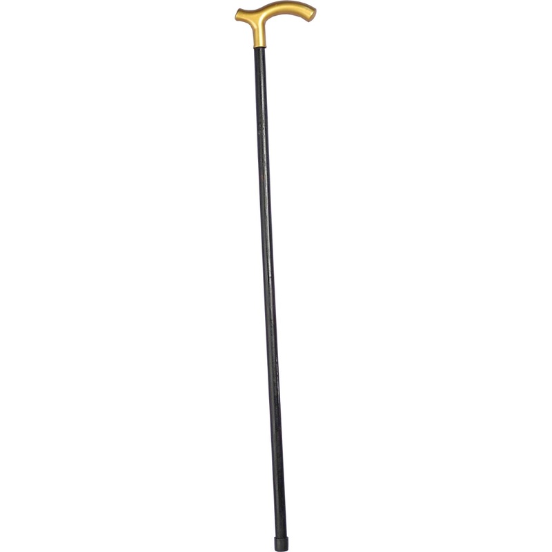 New Golden Top Western Cowboy Cane Steampunk Walking Stick