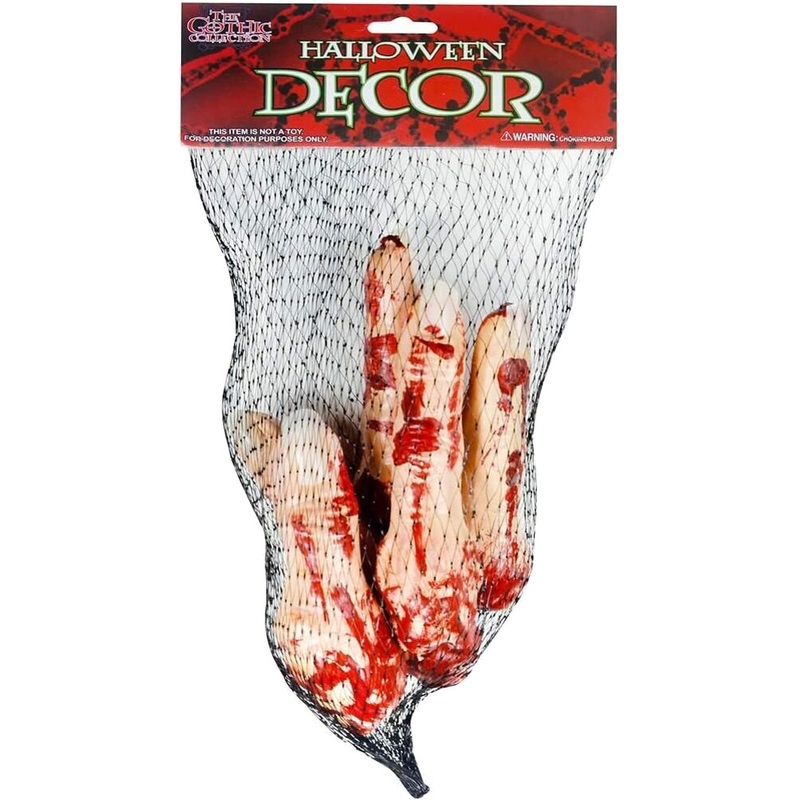 Plastic Severed Fingers Props Decoration