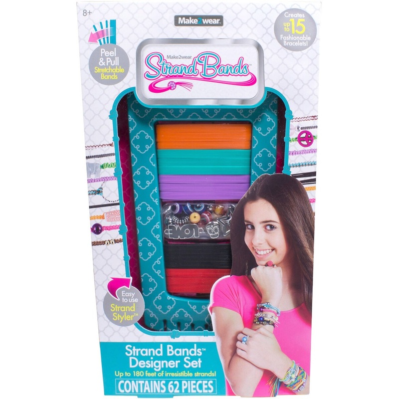 Strand Bands Designer Set Make2Wear Strand Styler Goth Girl Teal