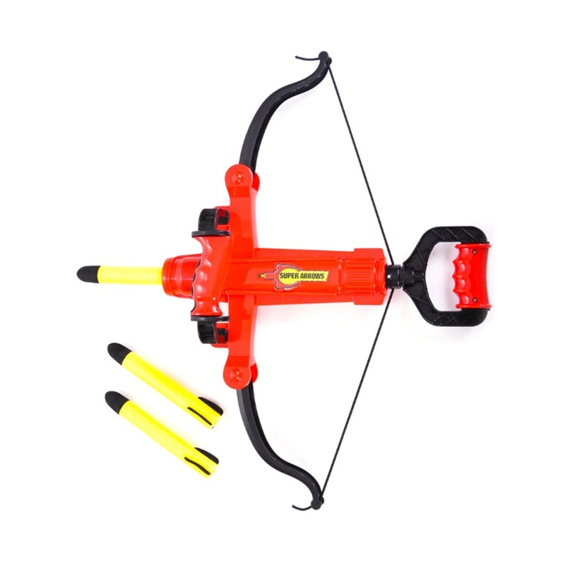 Super Strike Foam Bowcaster Costume Accessory Crossbow Foam Dart Bow Arrow Set