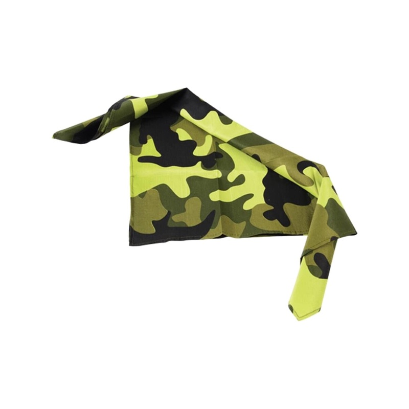 Camouflage Army Military Camouflage Bandana Costume Accessory