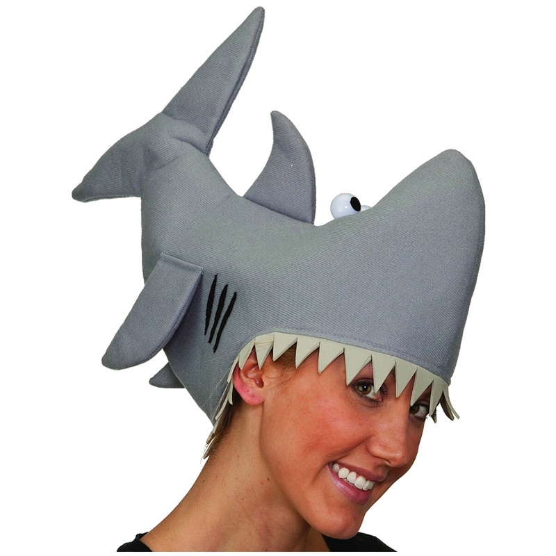 Funny Shark Party Hat Costume Accessory