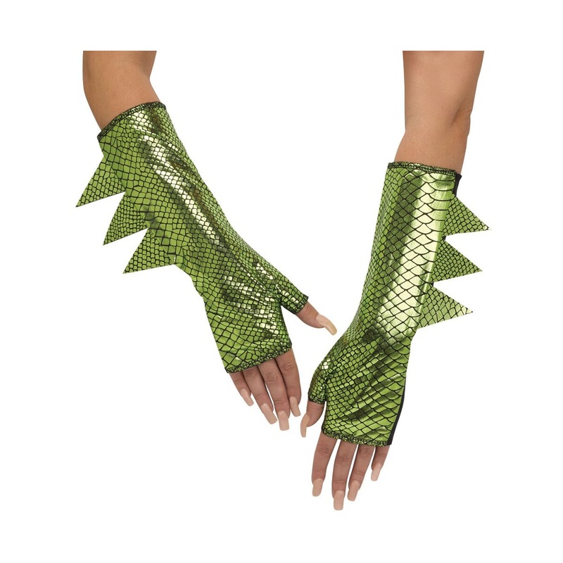 Green Dragon Fantasy Beast Arm Sleeves Costume Accessory