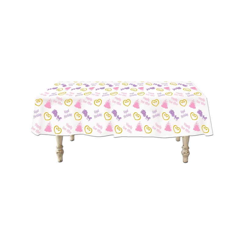 Happy Ever After Sweet Princess Table Cover Party Decoration