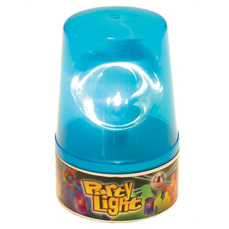 Rotating Blue Flashing Beacon Party Lamp DJ Strobe Light