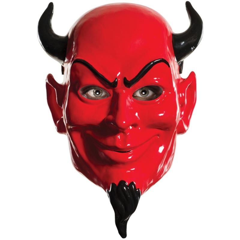 Scream Queens Horror College Sorority Red Devil 1/2 Mask Costume Accessory
