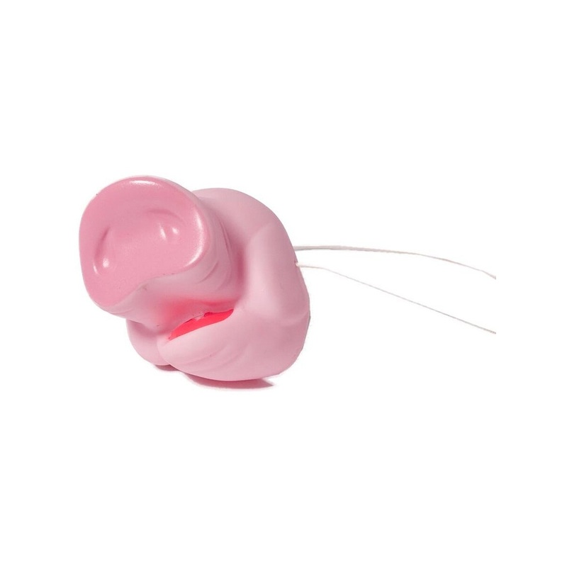 Set of 12 Pig Farm Zoo Animal Nose Elastic Band Mask Costume Accessory
