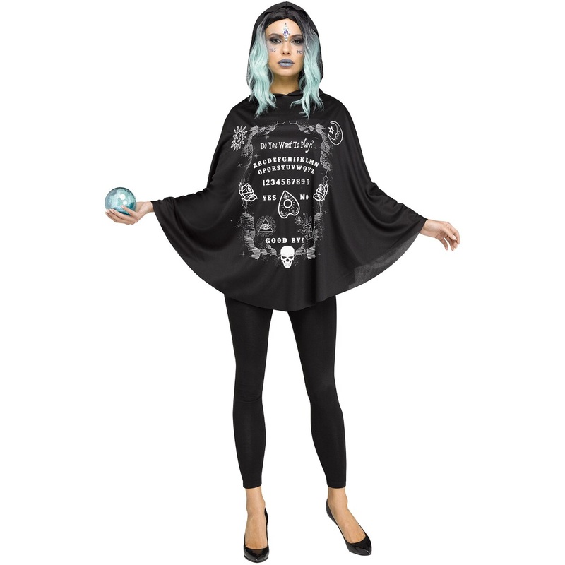 Spirit Board Poncho Costume Accessory
