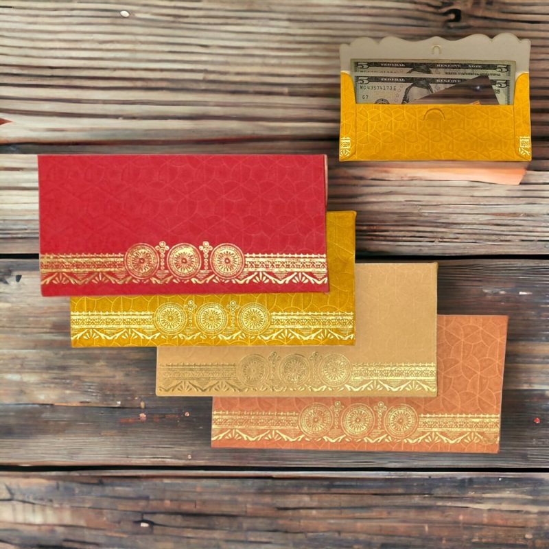Assorted 3 Wheel Paper Shagunmoney Envelopes, Lucky Cash Gift Envelope, Gifts Card Holder,currency, Tip Evenvolopes, Eid Diwali Christmas Wedding