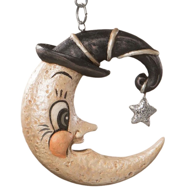 Crescent Wanda Luna Ornament 3.25″