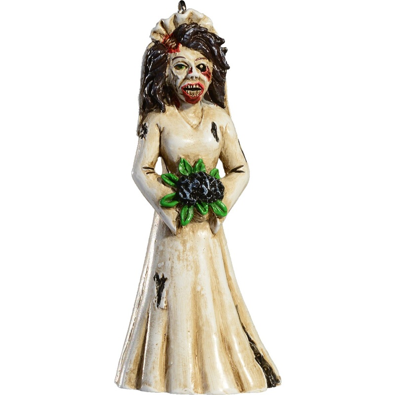 HorrorNaments Undead Zombie Bride Halloween Christmas Tree Ornament Decoration