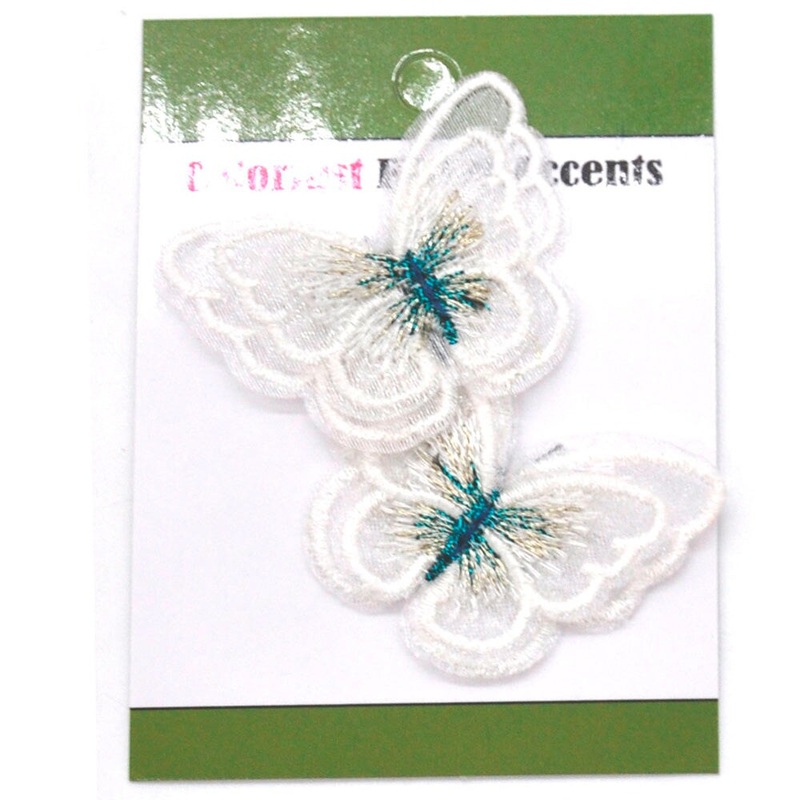 Belagio Colorfast Floral Accents, 1.5″ x 2
