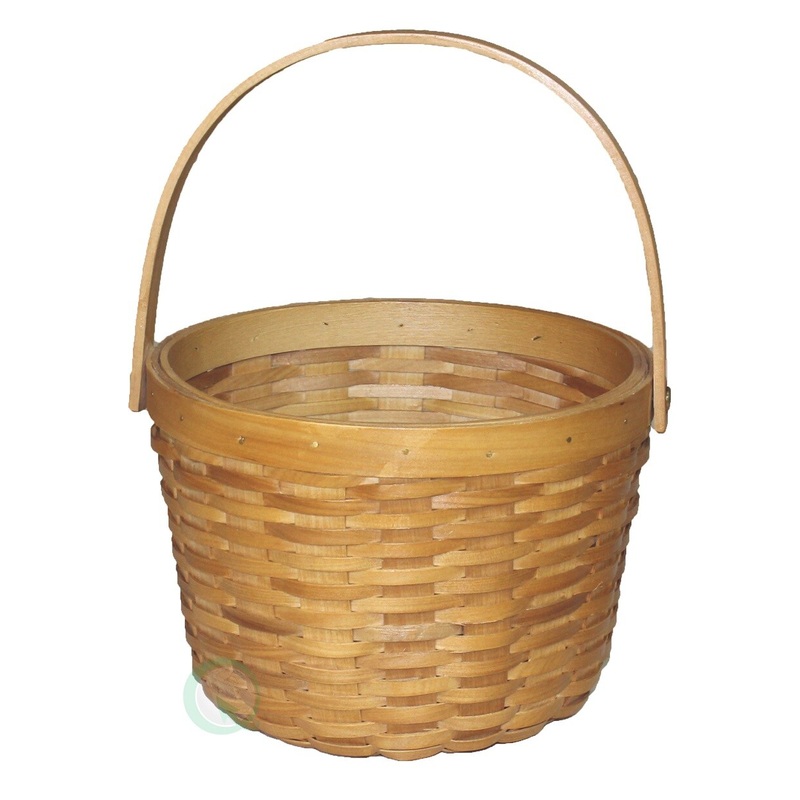 Small Wood Chip Apple Picking Basket