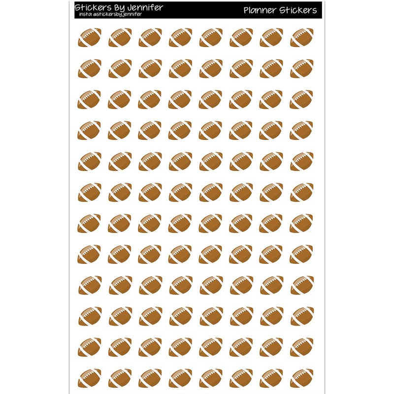 Football Planner Stickers Scrapbooking Kids DIY Arts Crafting