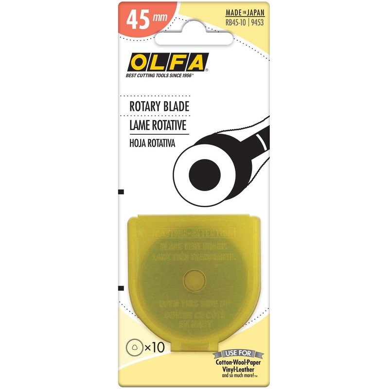 OLFA Rotary Blade 45mm 10/Pkg
