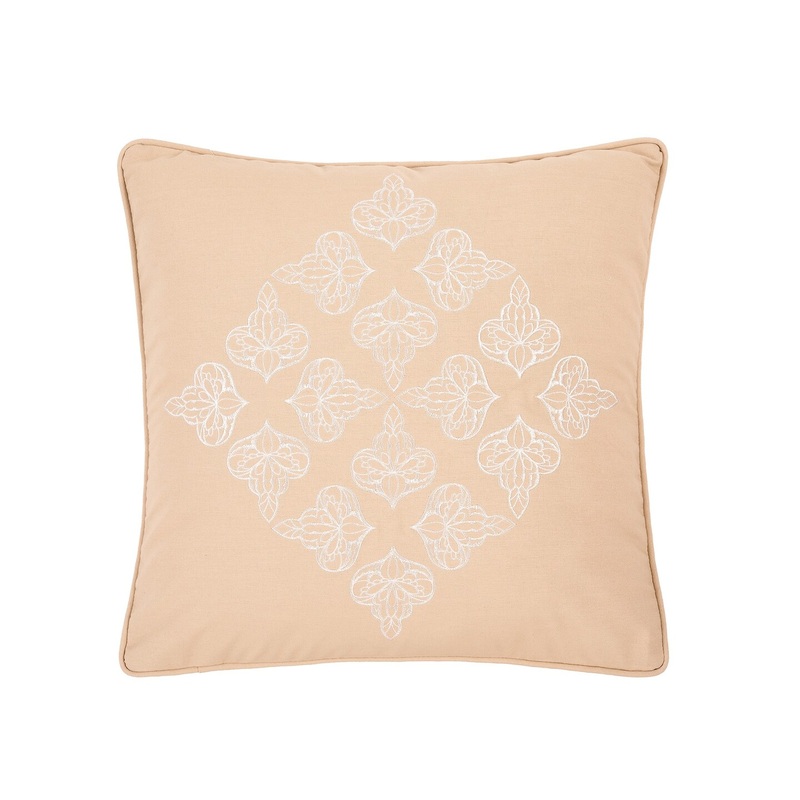 18″ x 18″ Marin Embroidered Throw Pillow