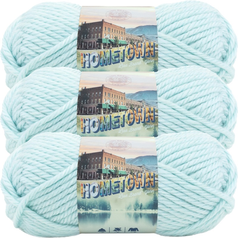 (3 Pack) Lion Brand Yarn Hometown Yarn, Louisville Julep