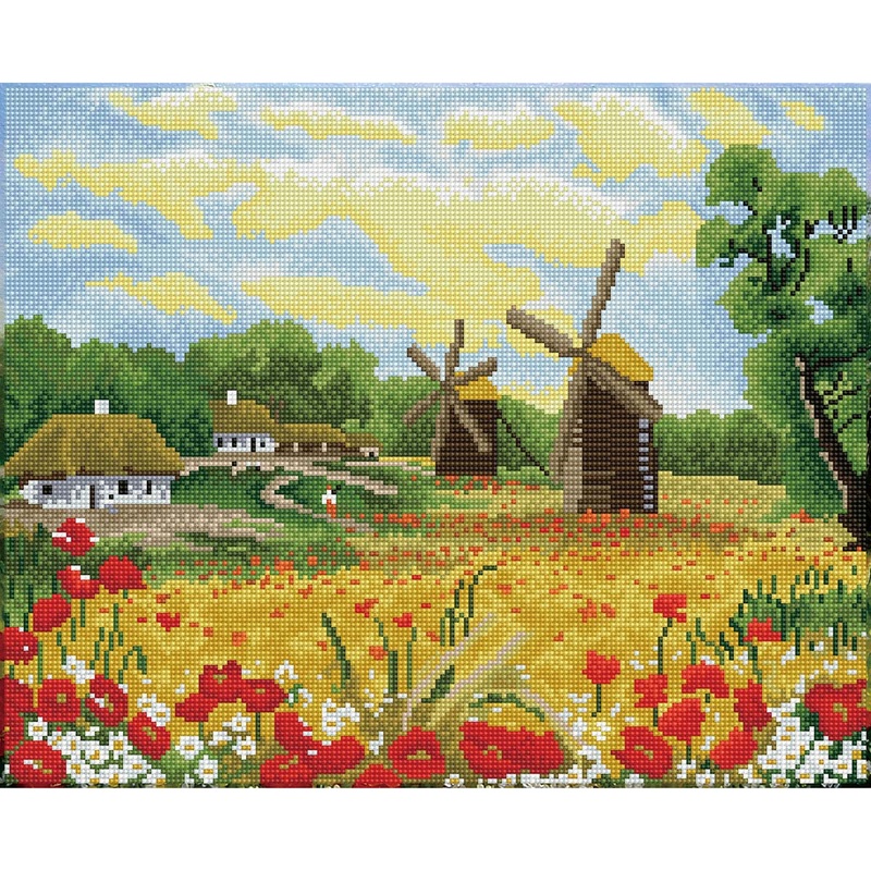 Diamond Dotz  Windmill Days Diamond Painting