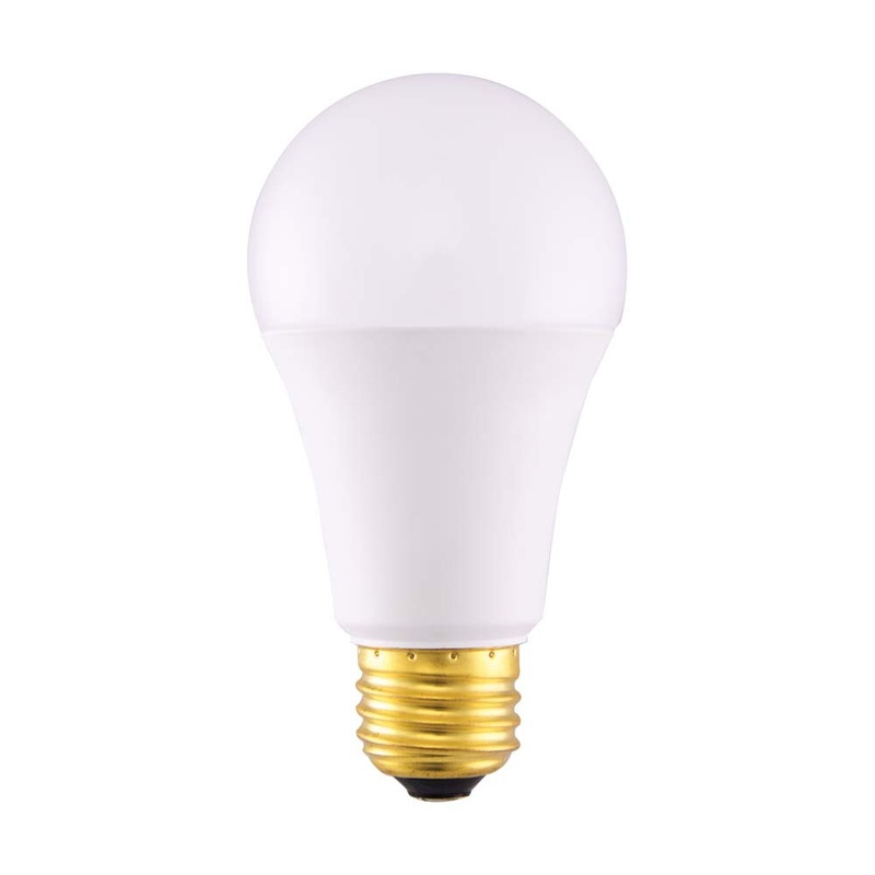 Satco 10w 120v A19 LED Frosted E26 Medium Base 1050 Lumens 3000k