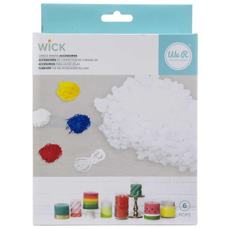 We R Memory Keepers Wick Candle Wax & Wick Bundle