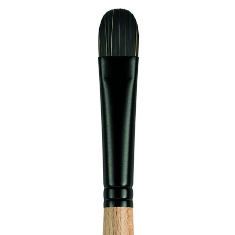 CATALYST POLYTIP SYNTHETIC BRISTLE LH SHORT FILBERT 12