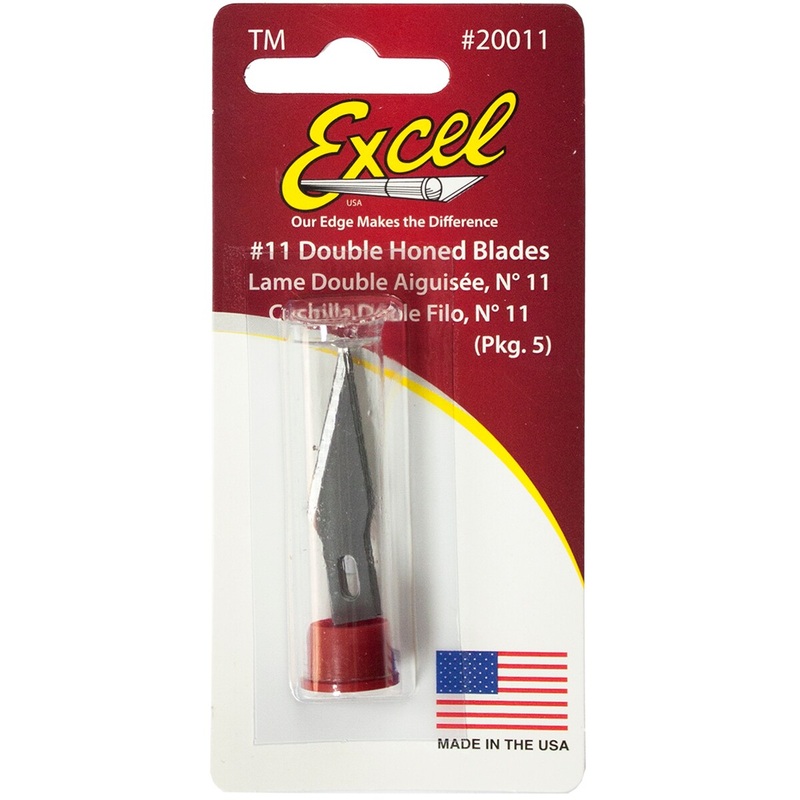 Excel #11 Double Honed Replacement Blades 5/Pkg