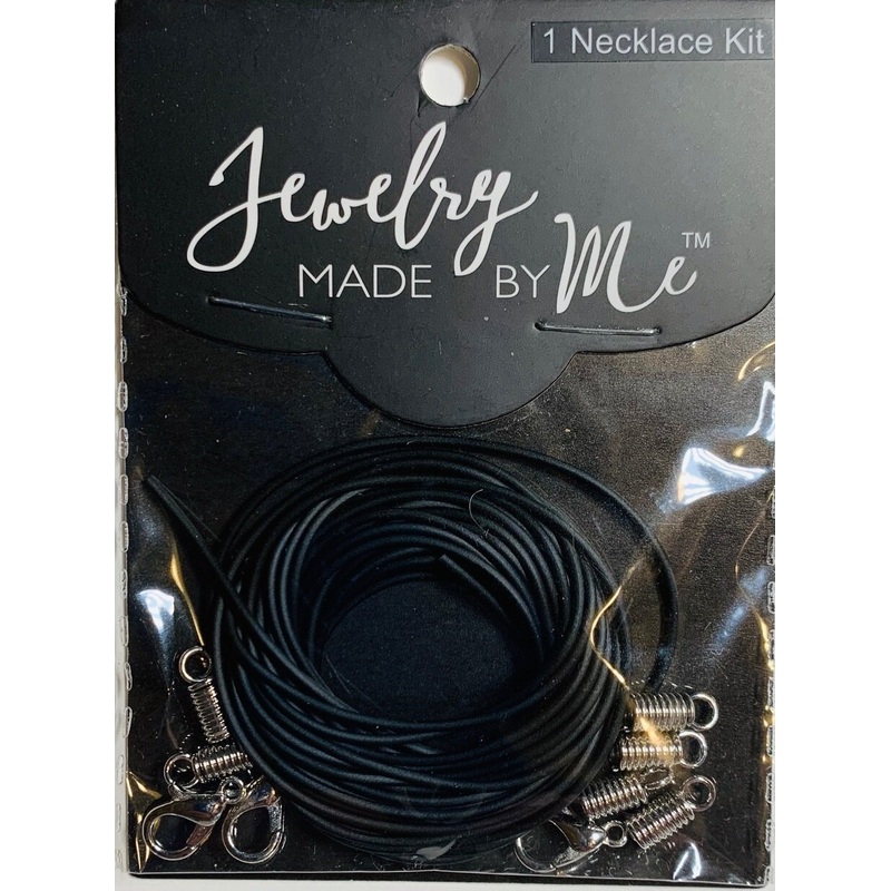 Jewelry Made By Me Black Cord Necklace Kit