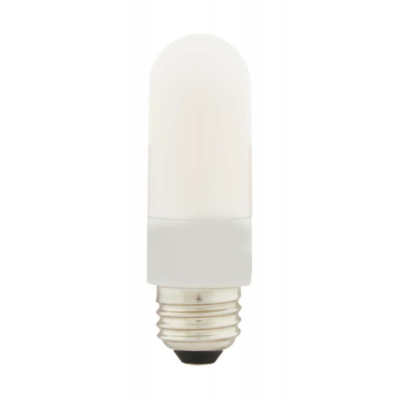 Satco 8w T10 LED Frosted E26 Medium base 4000K High Lumen 120 Volt
