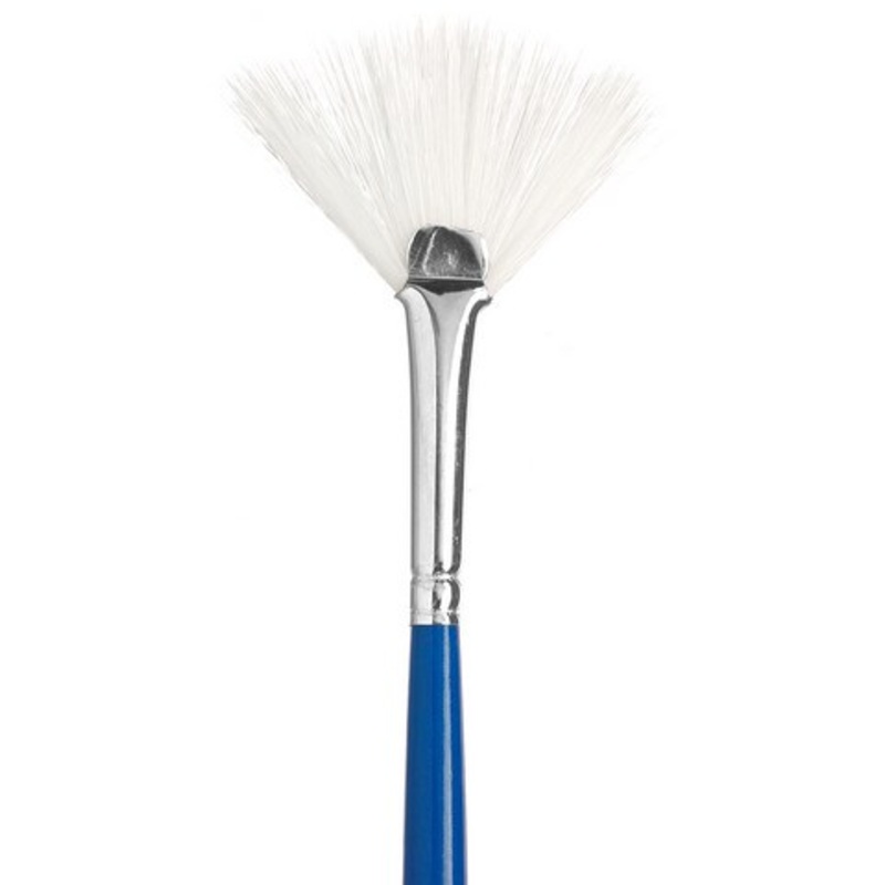 SUMMIT WHITE SYNTHETIC SHORT HANDLE FAN 4