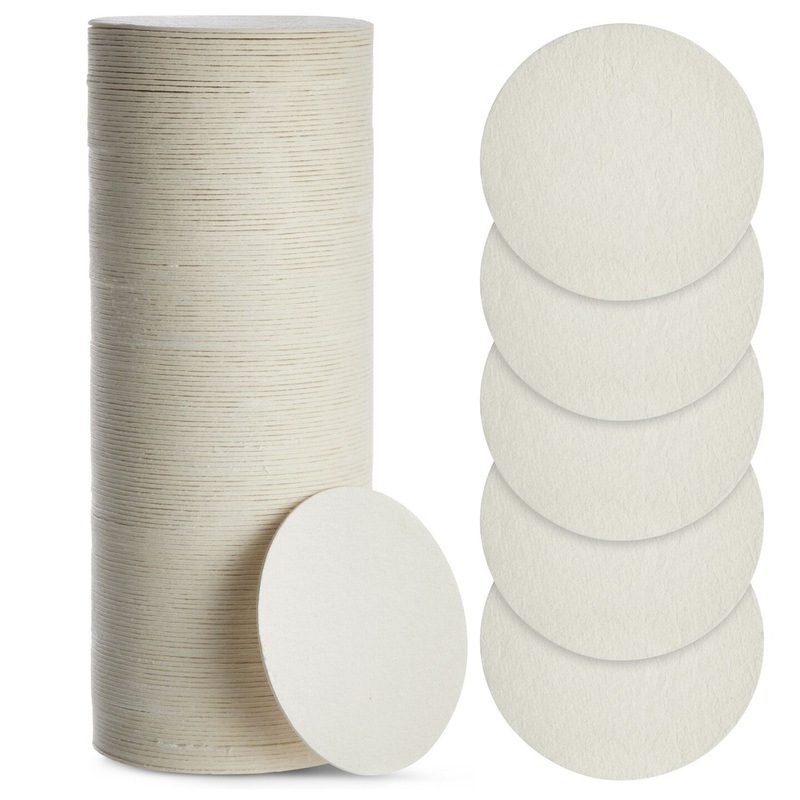 150 Pack White Paper Coasters for Drinks, Bar, Parties, Wedding, Catering (4 In)
