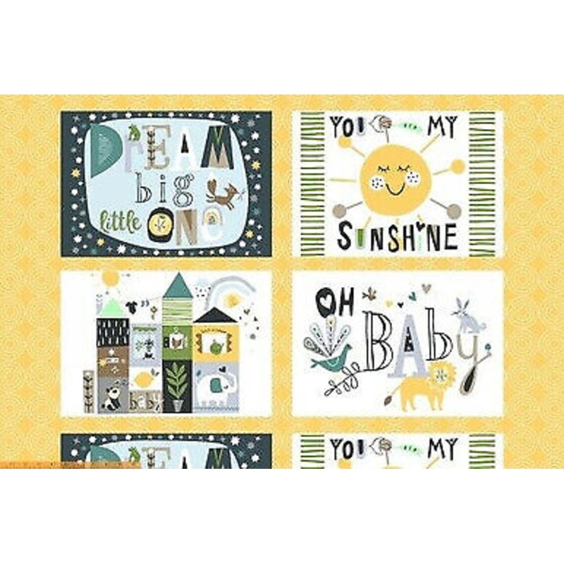 Dream Pillow Panel Panel 24×42 inch Cotton Fabric by Windham Fabrics