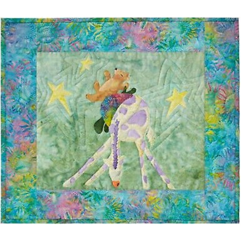 Once in a Lullaby Laser Cut Fabric Kit Wish Upon a Star Block 3 by McKenna Ryan