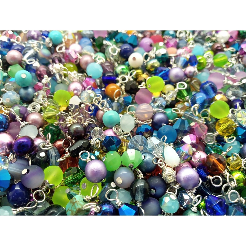 Tiny Bead Dangles, Bulk Pack of 50 Small Assorted Charms, Adorabilities